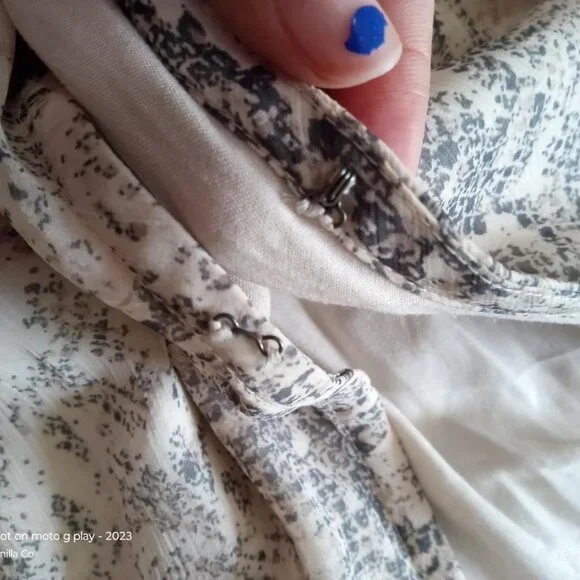 Abercrombie & Fitch Women's Snake Skin Wrap Mini Dress V-neck Tan Size XS - Picture 10 of 11